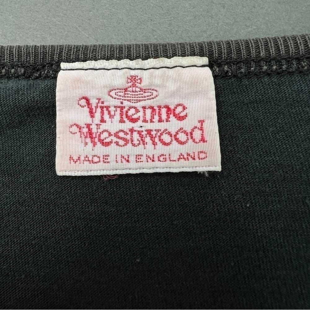 SOLD ARCHIVE - Runway Vivienne Westwood Tee Too Fast to Live Too Young to Die - Picture 7 of 15